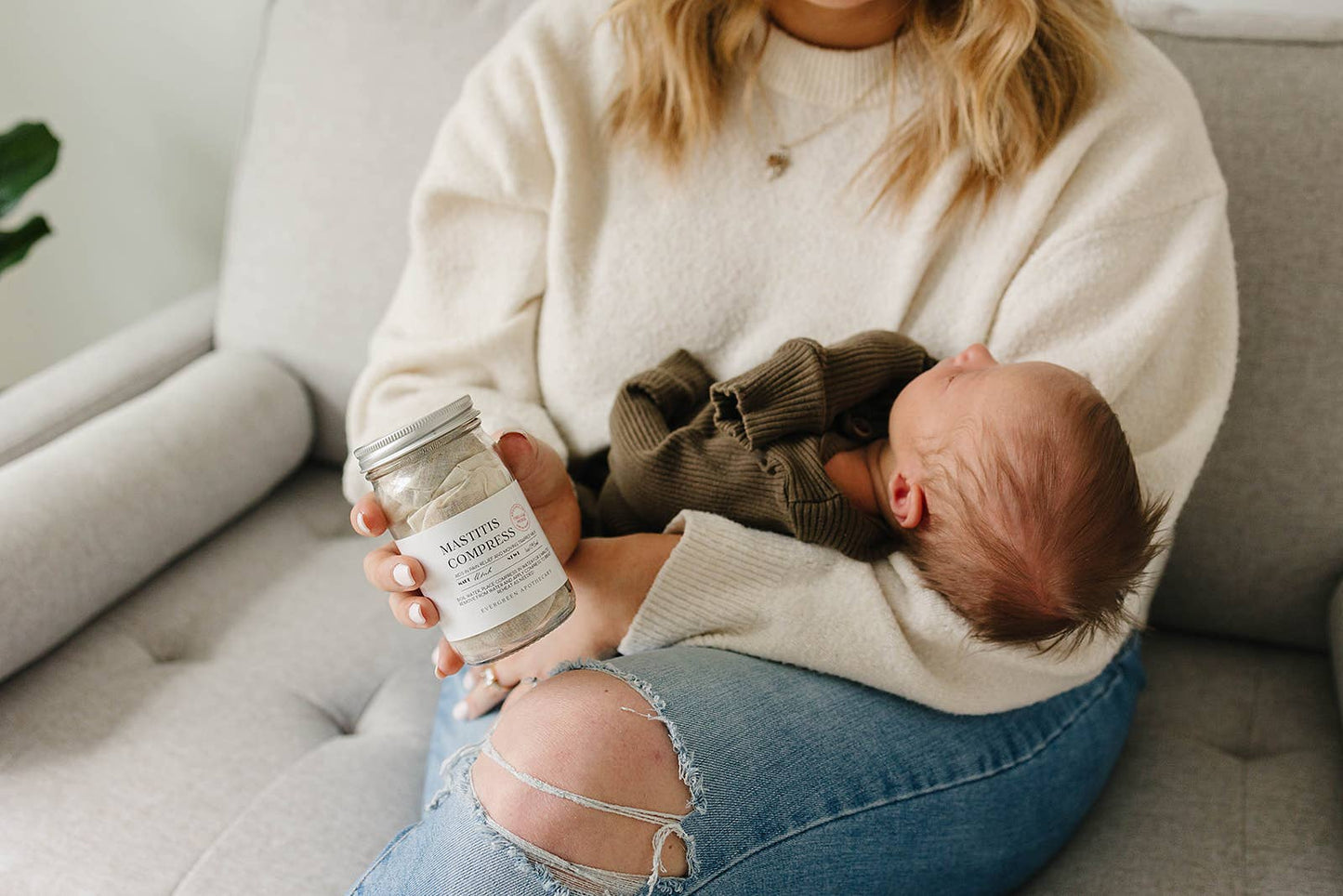 Mastitis Relief Compress - Herbal Remedy