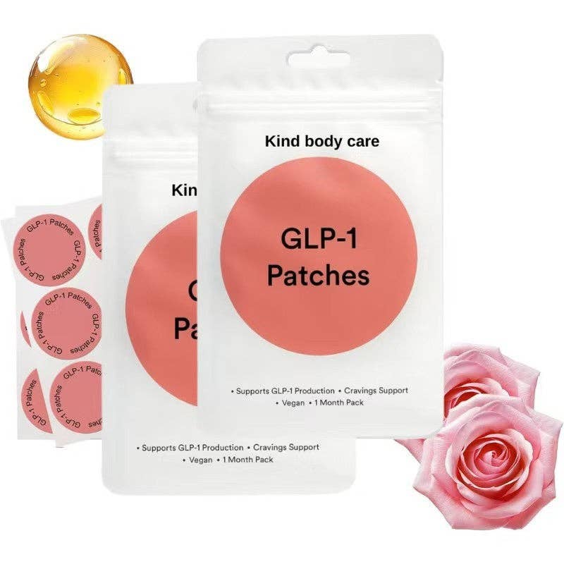 HARMONIFY - GLP-1 Patches with L-Glutamine, Berberine, Chromium - 30 Patches