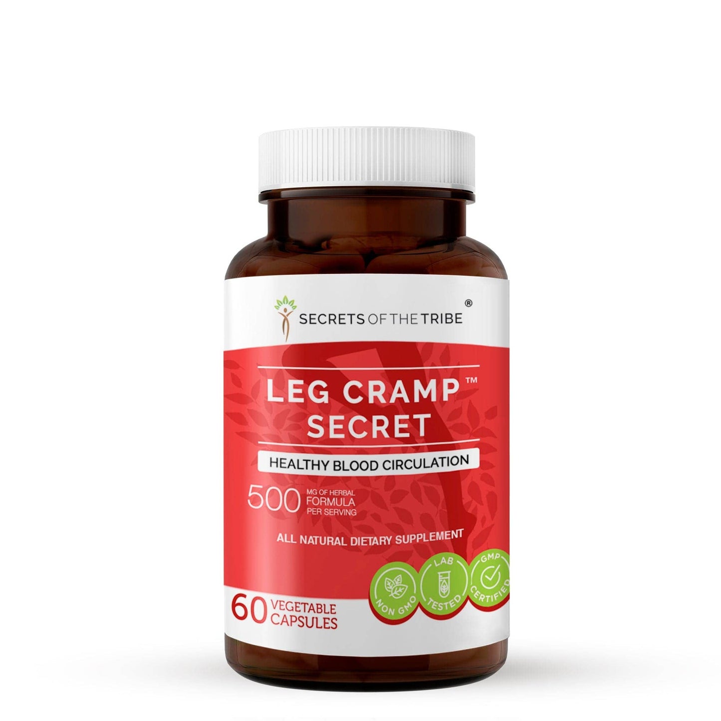 Secrets Of The Tribe - Leg Cramp Secret Capsules. Healthy Blood Circulation