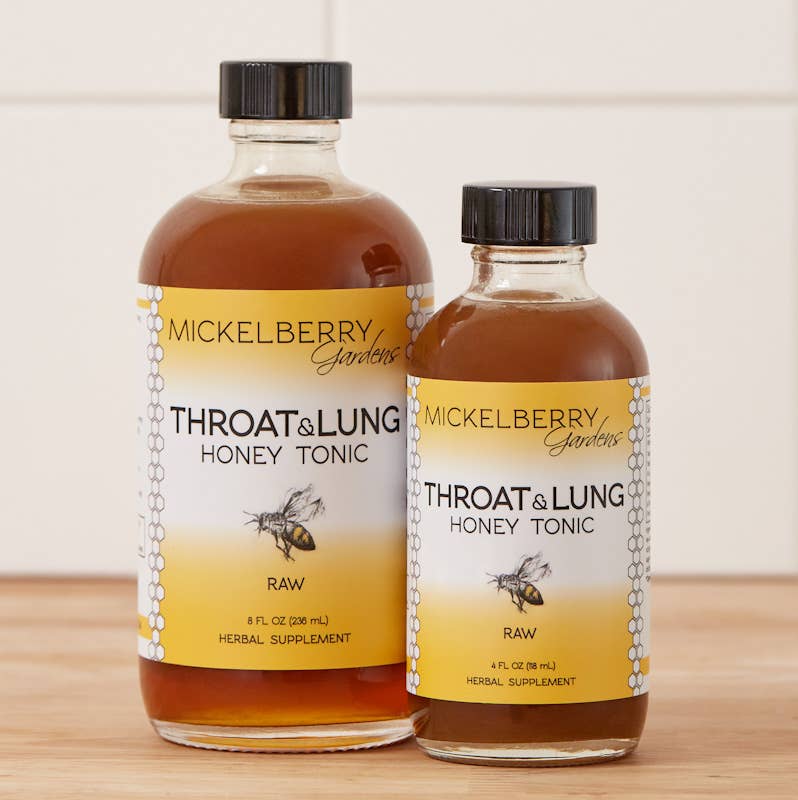 Mickelberry Gardens - Throat and Lung Honey Tonic — nourish your sore throat