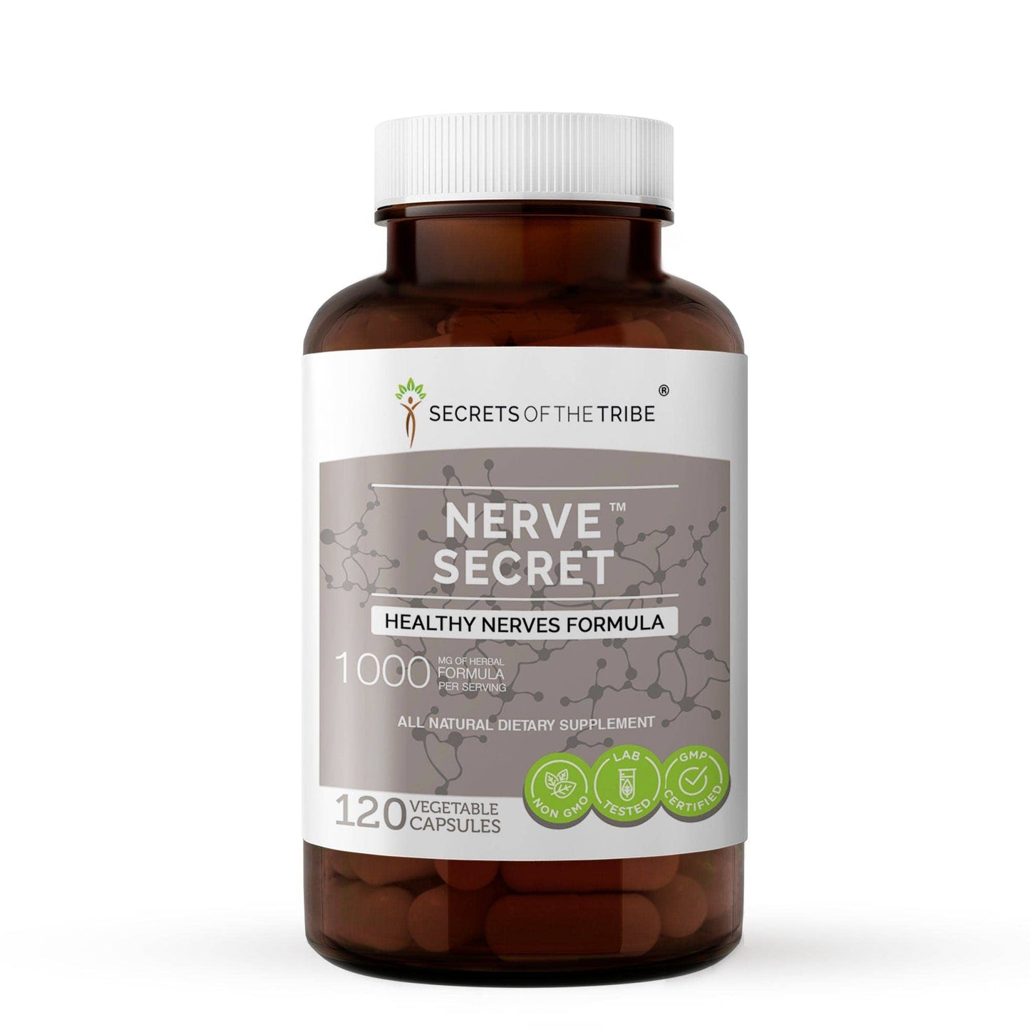 Secrets Of The Tribe - Nerve Secret Capsules. Healthy Nerves Formula