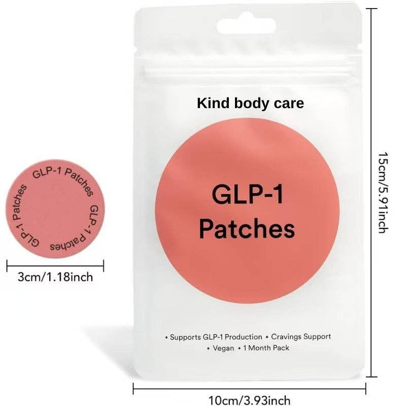 HARMONIFY - GLP-1 Patches with L-Glutamine, Berberine, Chromium - 30 Patches