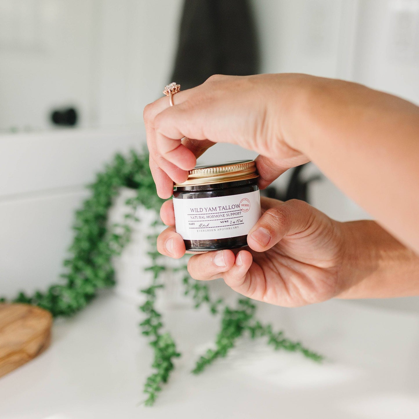Evergreen Apothecary - Wild Yam Tallow (made with lady may tallow)