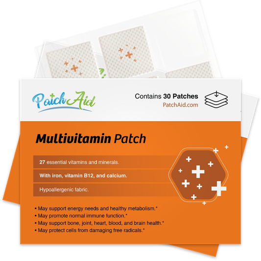 PatchAid - MultiVitamin Plus Patch - Daily Vitamins & Mineral Support