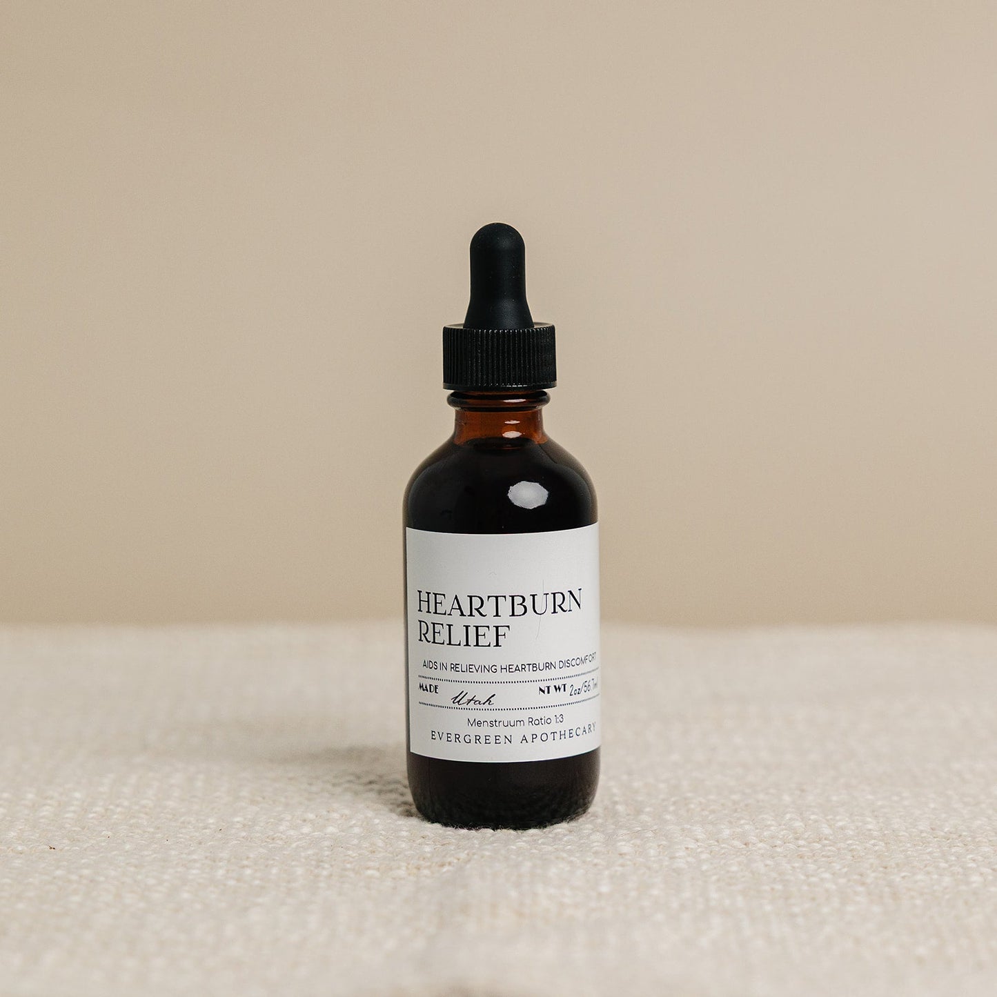 Heartburn Relief, Herbal Tincture, Alcohol Free